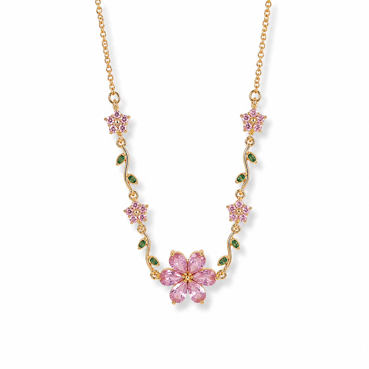 Collar flores