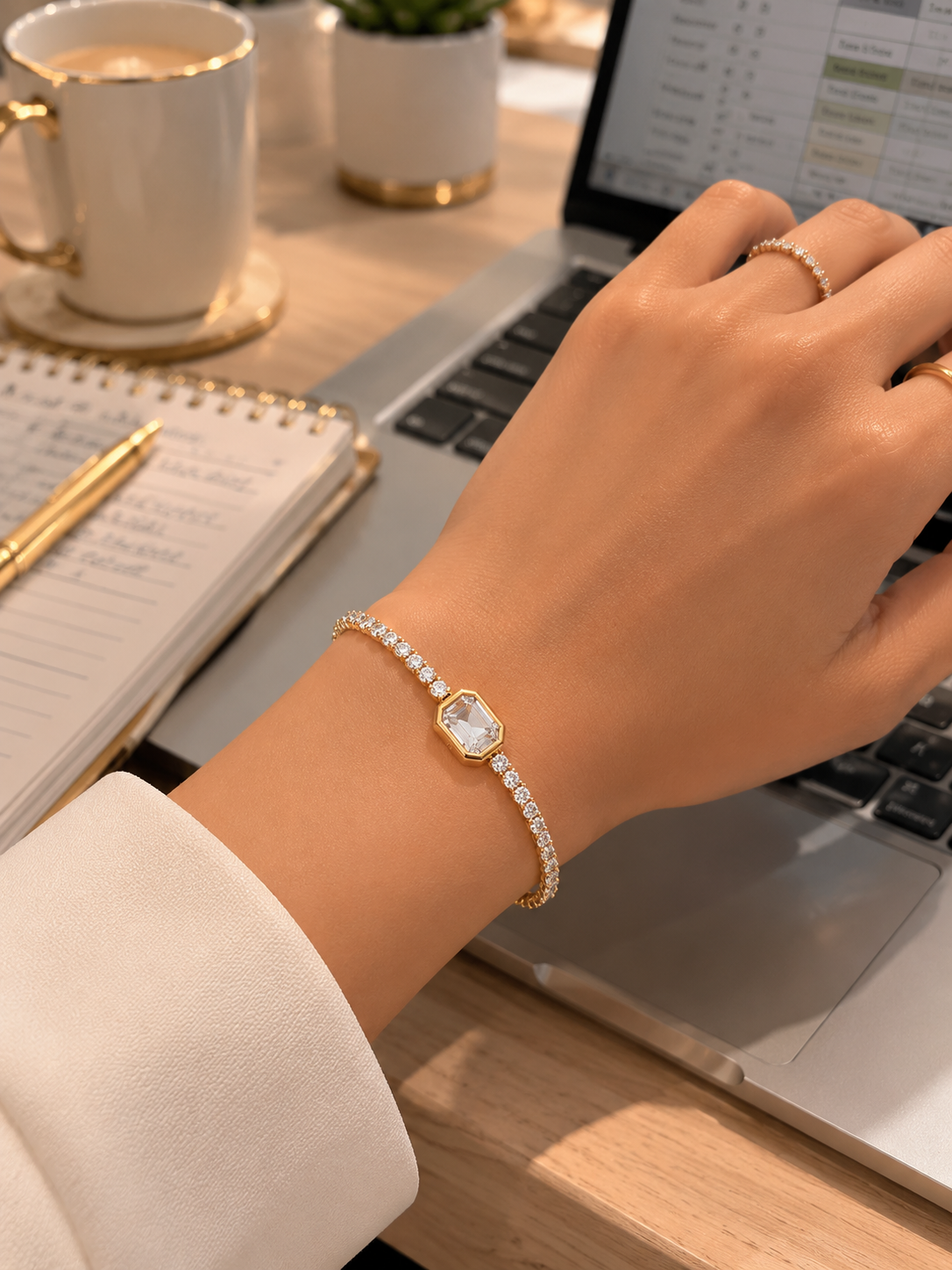 Pulsera brillantes