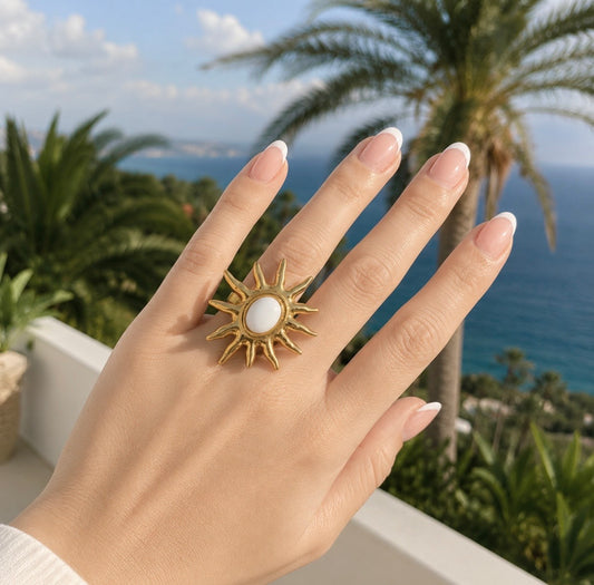 Anillo tipo sol