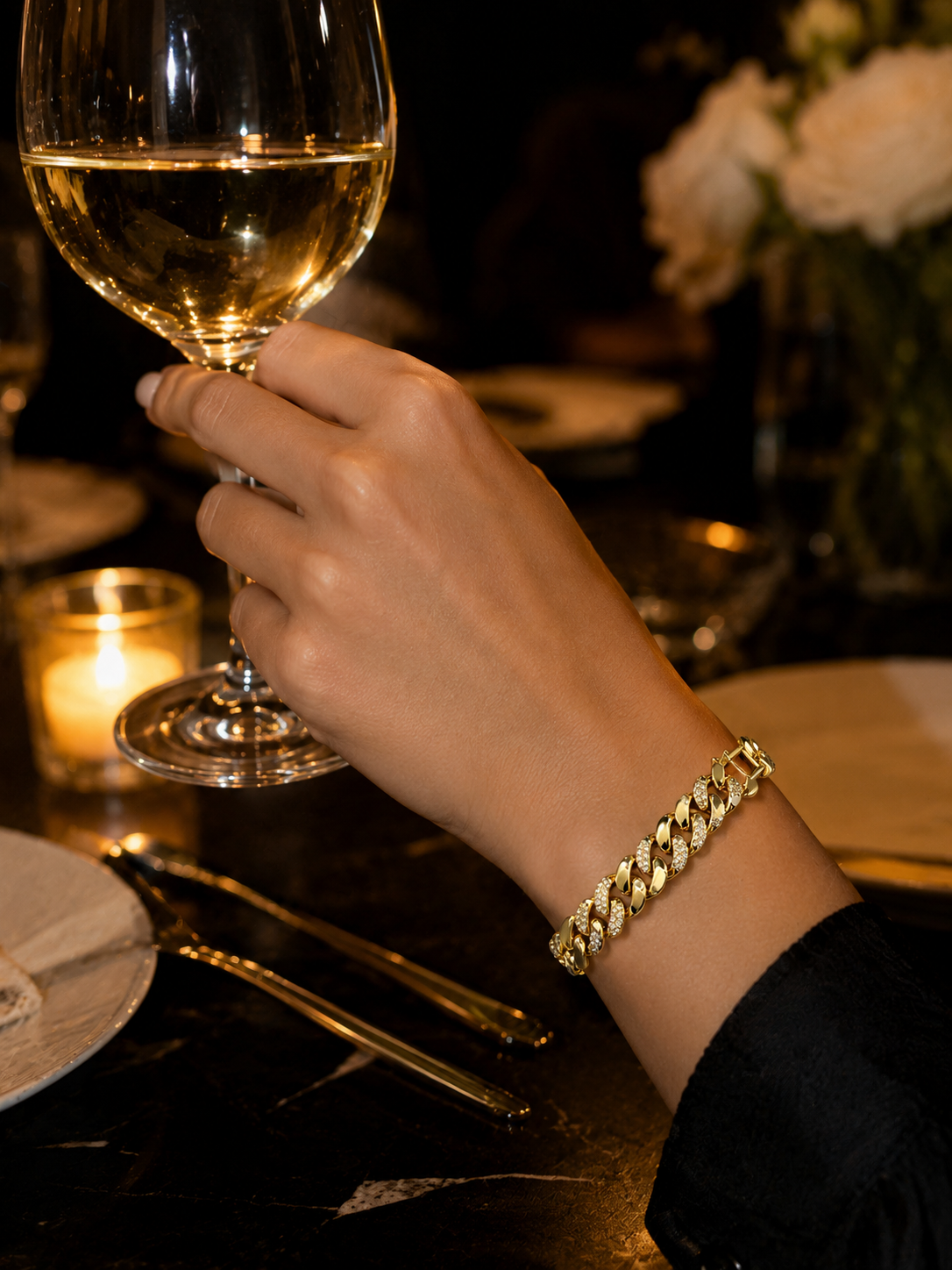 Pulsera tipo cubana