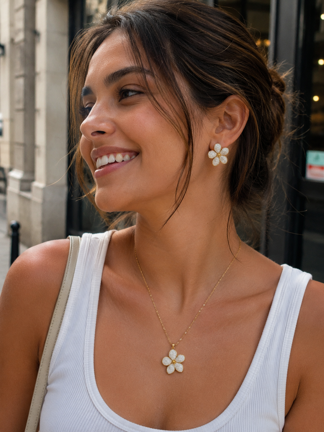 flor blanco