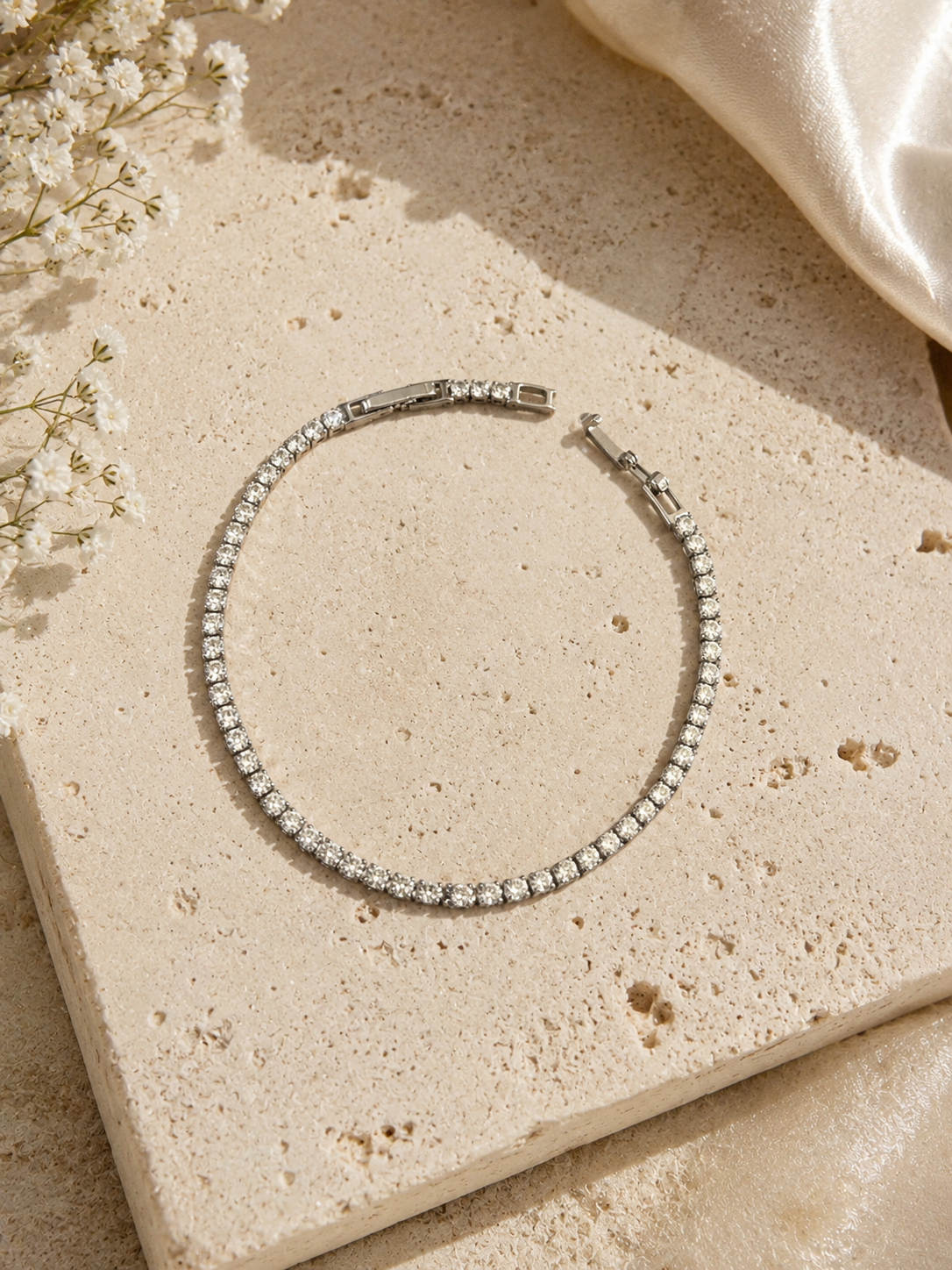 Pulsera tipo tennis