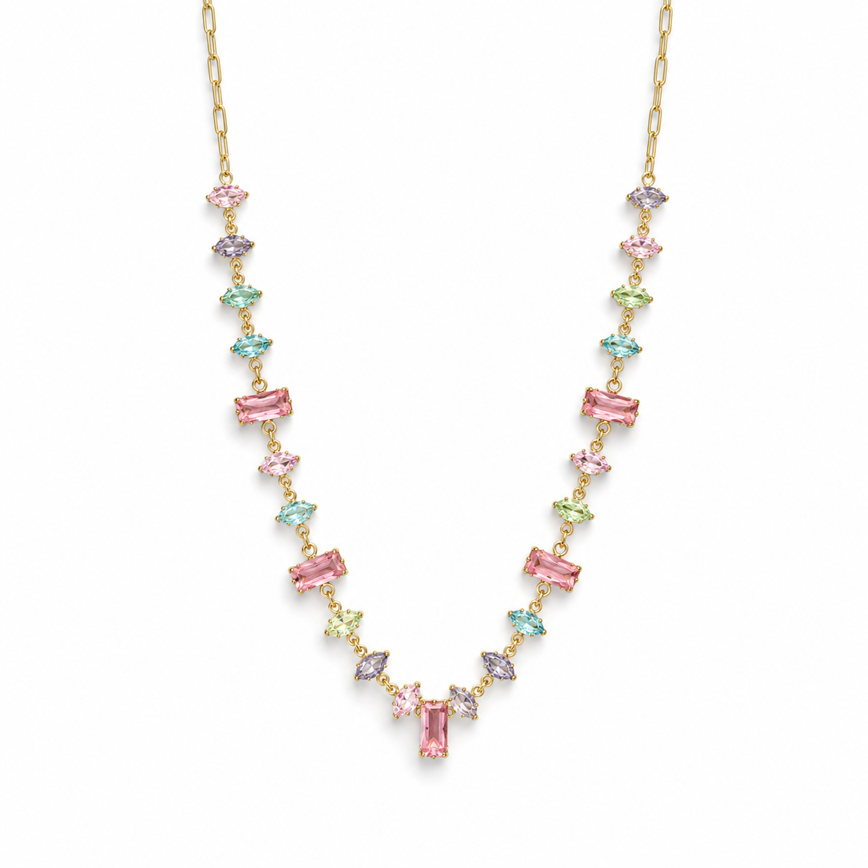 Collar tipo Swarovski