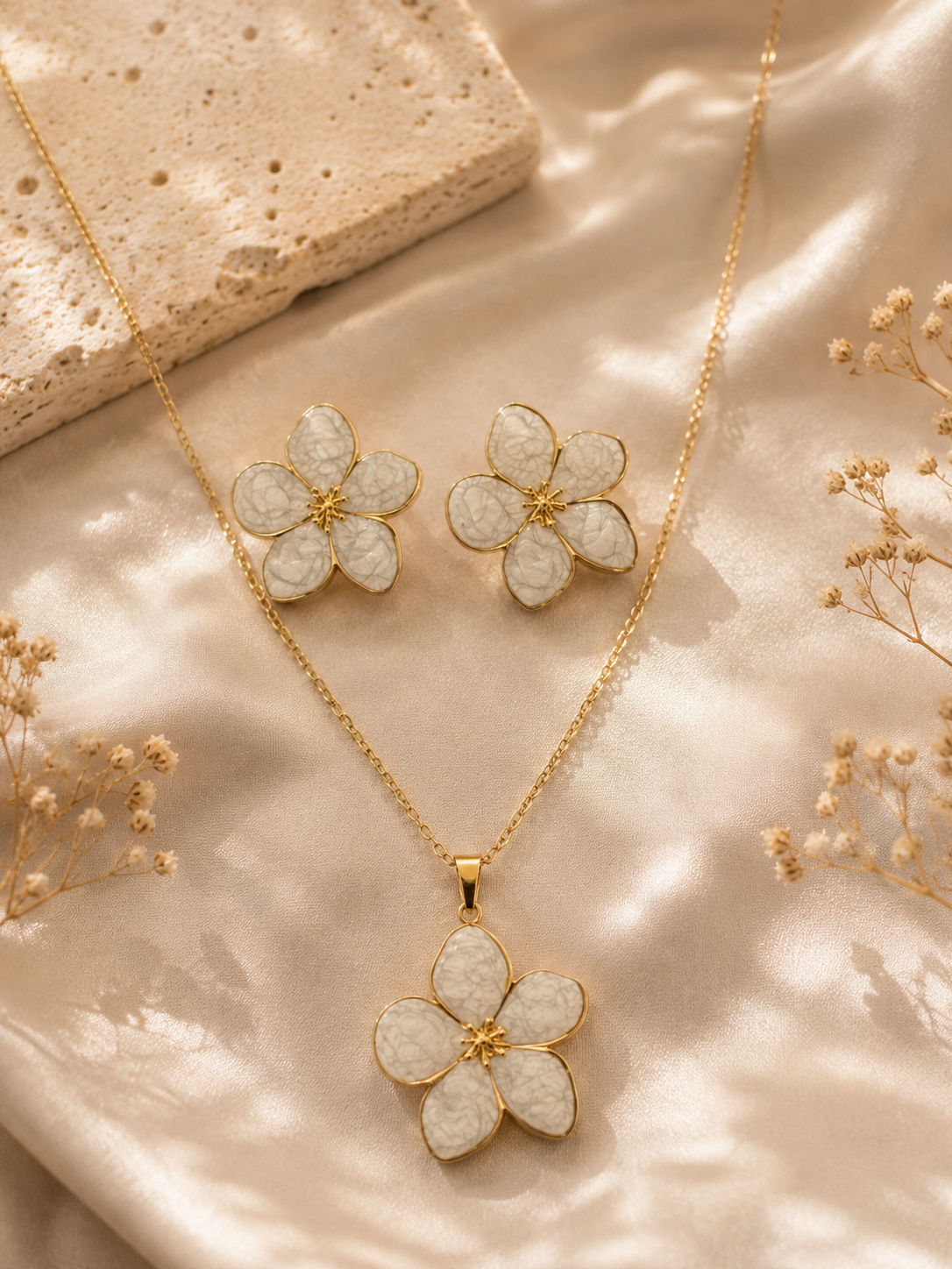 flor blanco