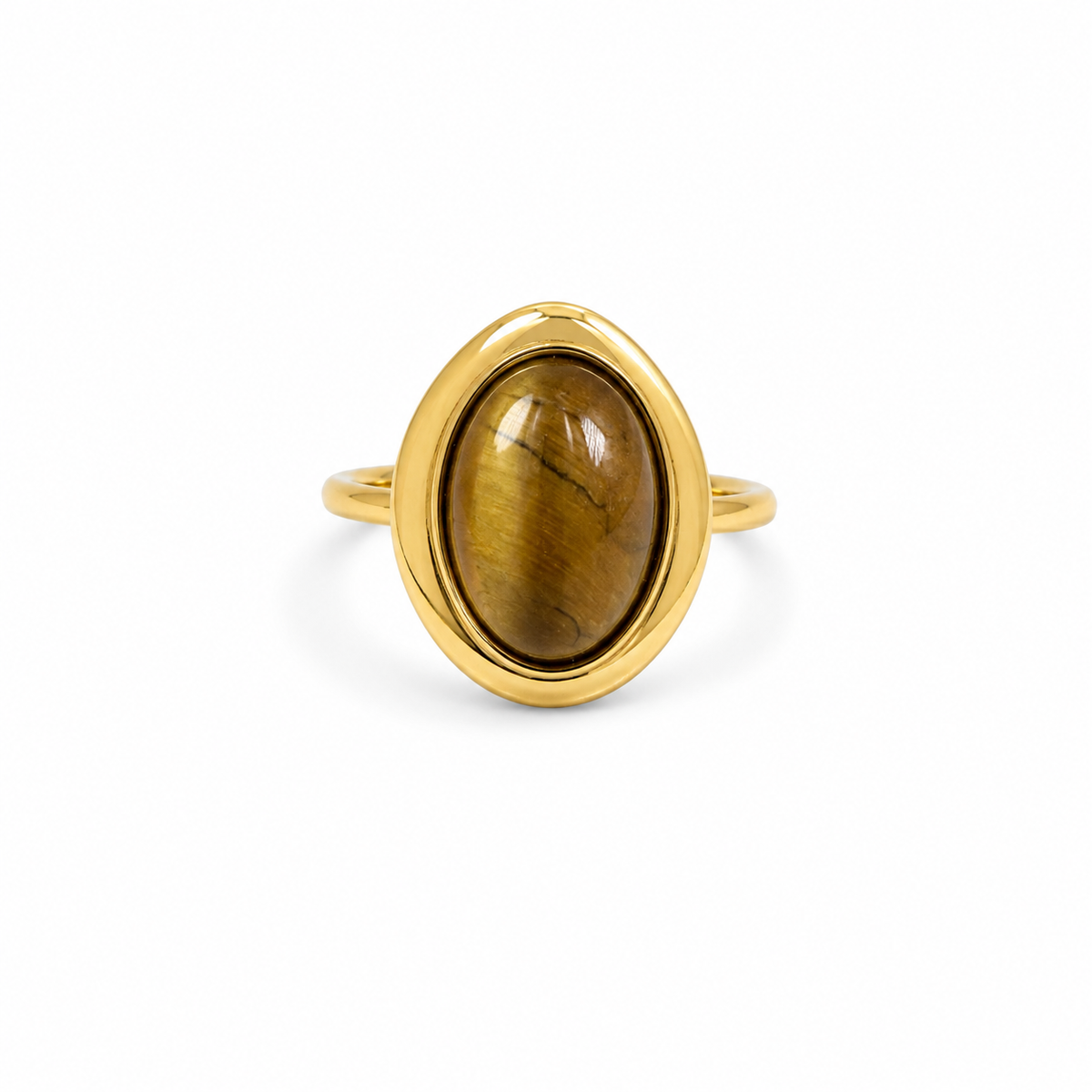 Anillo ojo de tigre